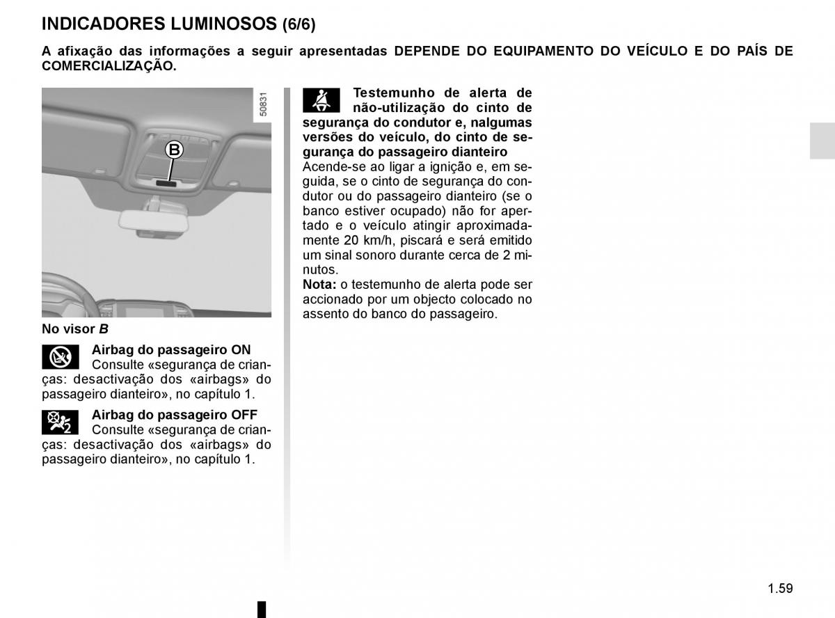 manuel du propriétaire Renault Koleos II 2 manual del propietario / page 65