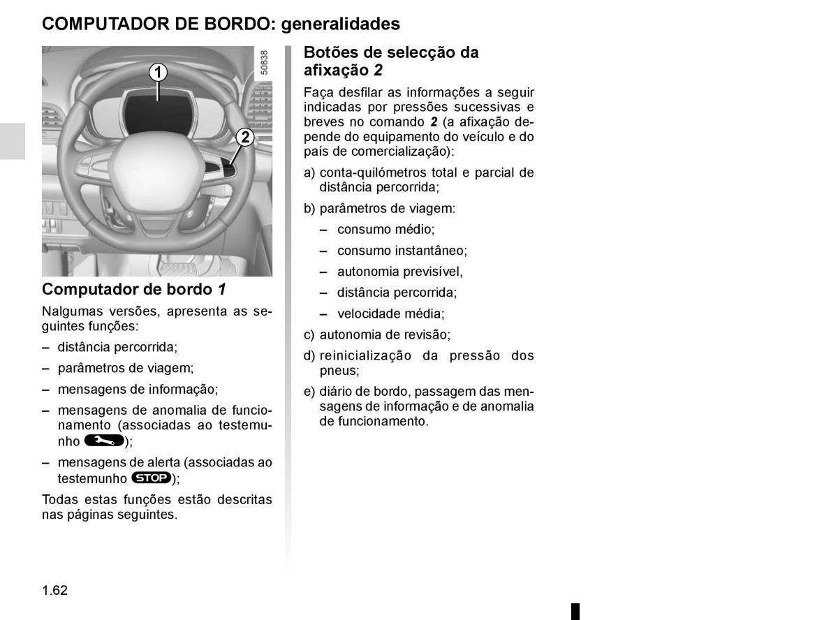 manuel du propriétaire Renault Koleos II 2 manual del propietario / page 68