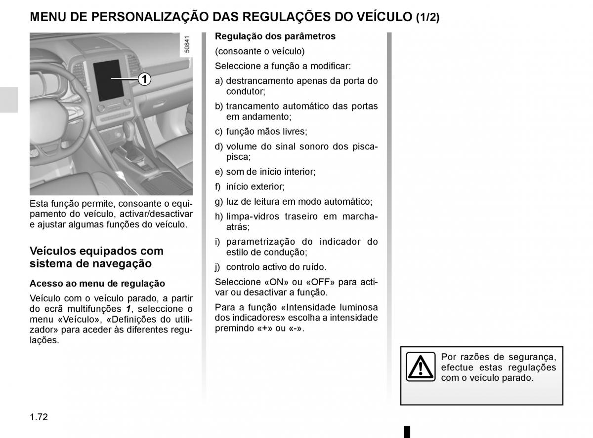 manuel du propriétaire Renault Koleos II 2 manual del propietario / page 78