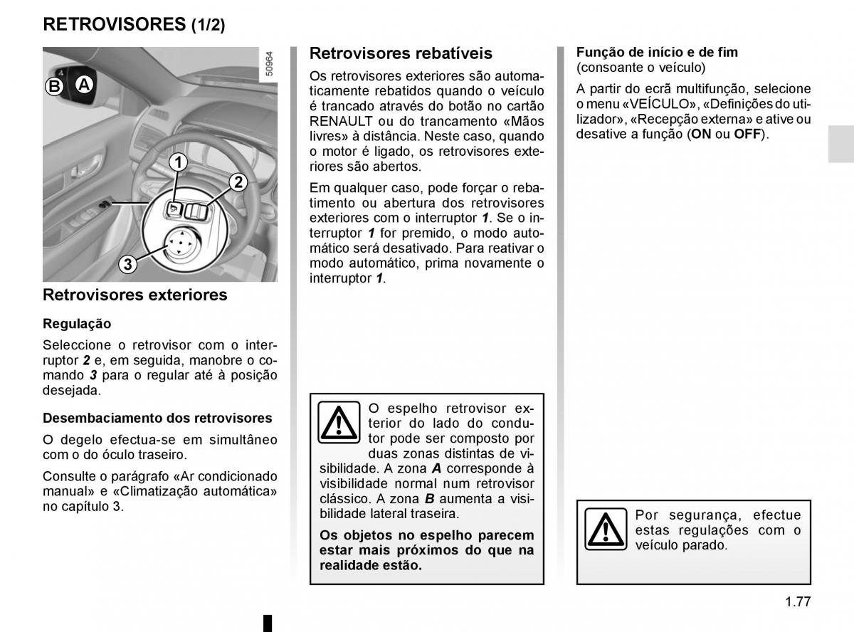 manuel du propriétaire Renault Koleos II 2 manual del propietario / page 83