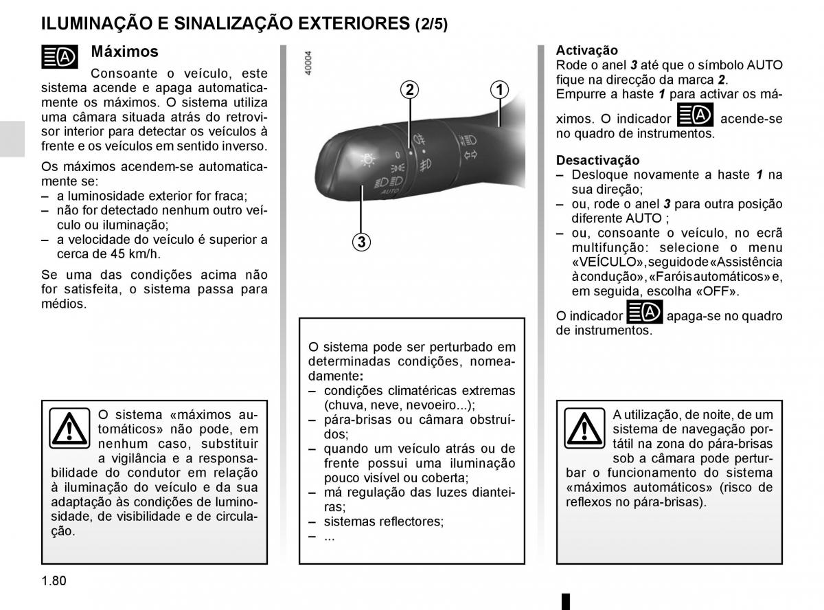 manuel du propriétaire Renault Koleos II 2 manual del propietario / page 86