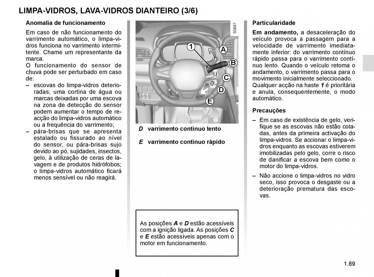 manuel du propriétaire Renault Koleos II 2 manual del propietario / page 95