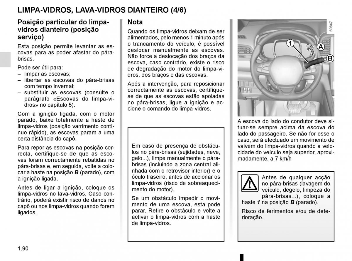 manuel du propriétaire Renault Koleos II 2 manual del propietario / page 96