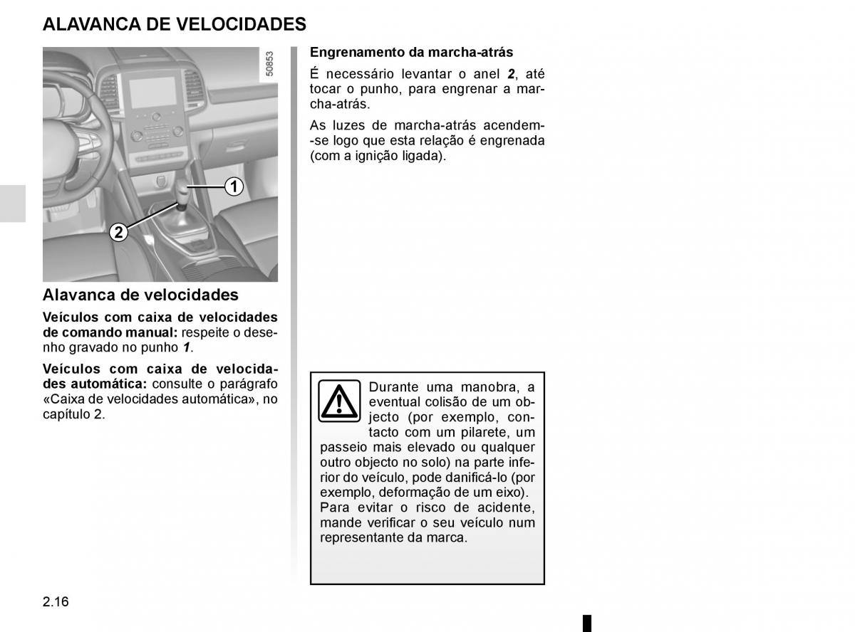 manuel du propriétaire Renault Koleos II 2 manual del propietario / page 120