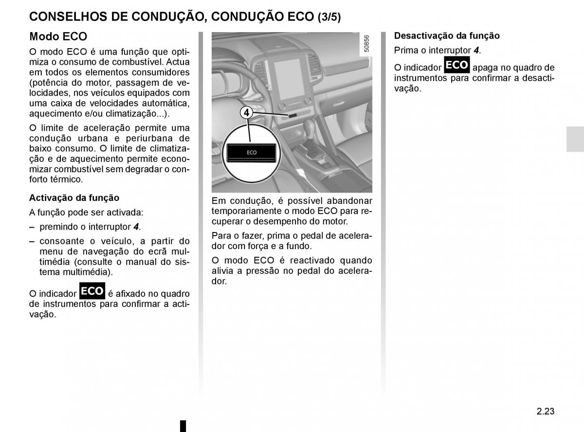 manuel du propriétaire Renault Koleos II 2 manual del propietario / page 127