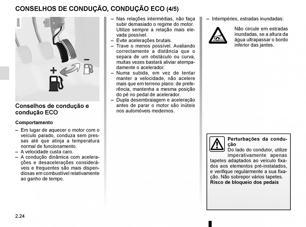 manuel du propriétaire Renault Koleos II 2 manual del propietario / page 128