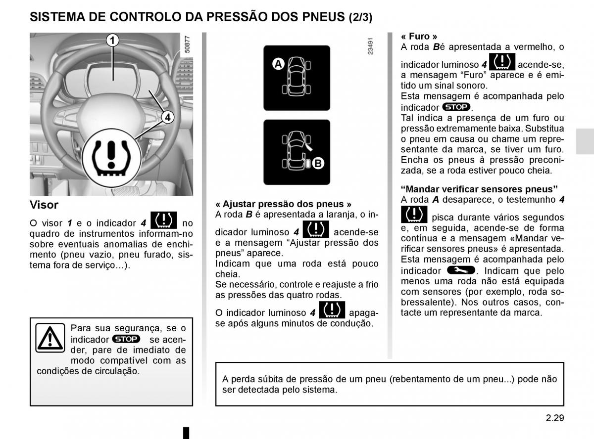 manuel du propriétaire Renault Koleos II 2 manual del propietario / page 133