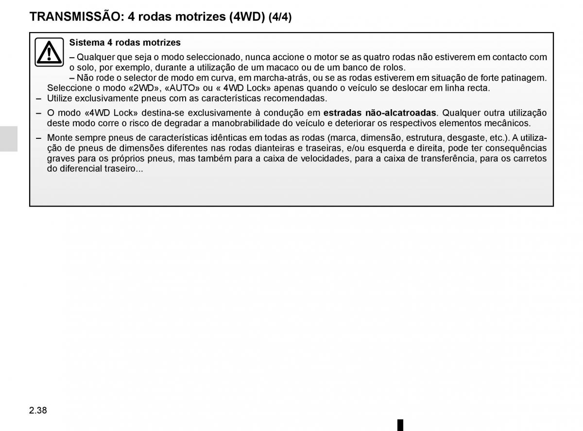 manuel du propriétaire Renault Koleos II 2 manual del propietario / page 142