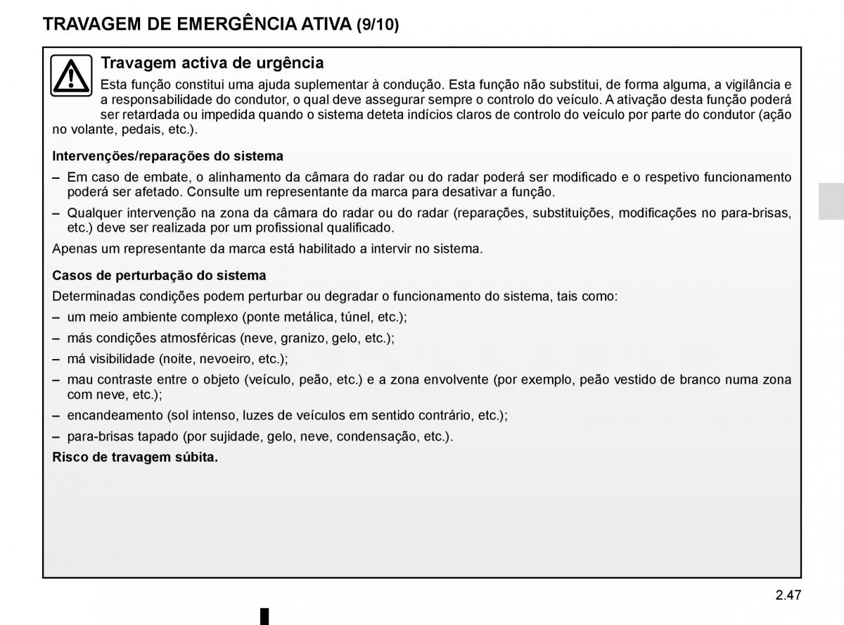 manuel du propriétaire Renault Koleos II 2 manual del propietario / page 151