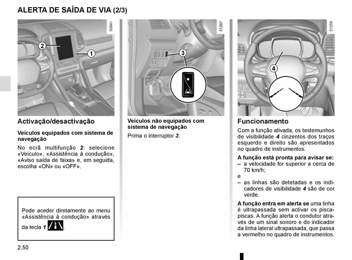 manuel du propriétaire Renault Koleos II 2 manual del propietario / page 154