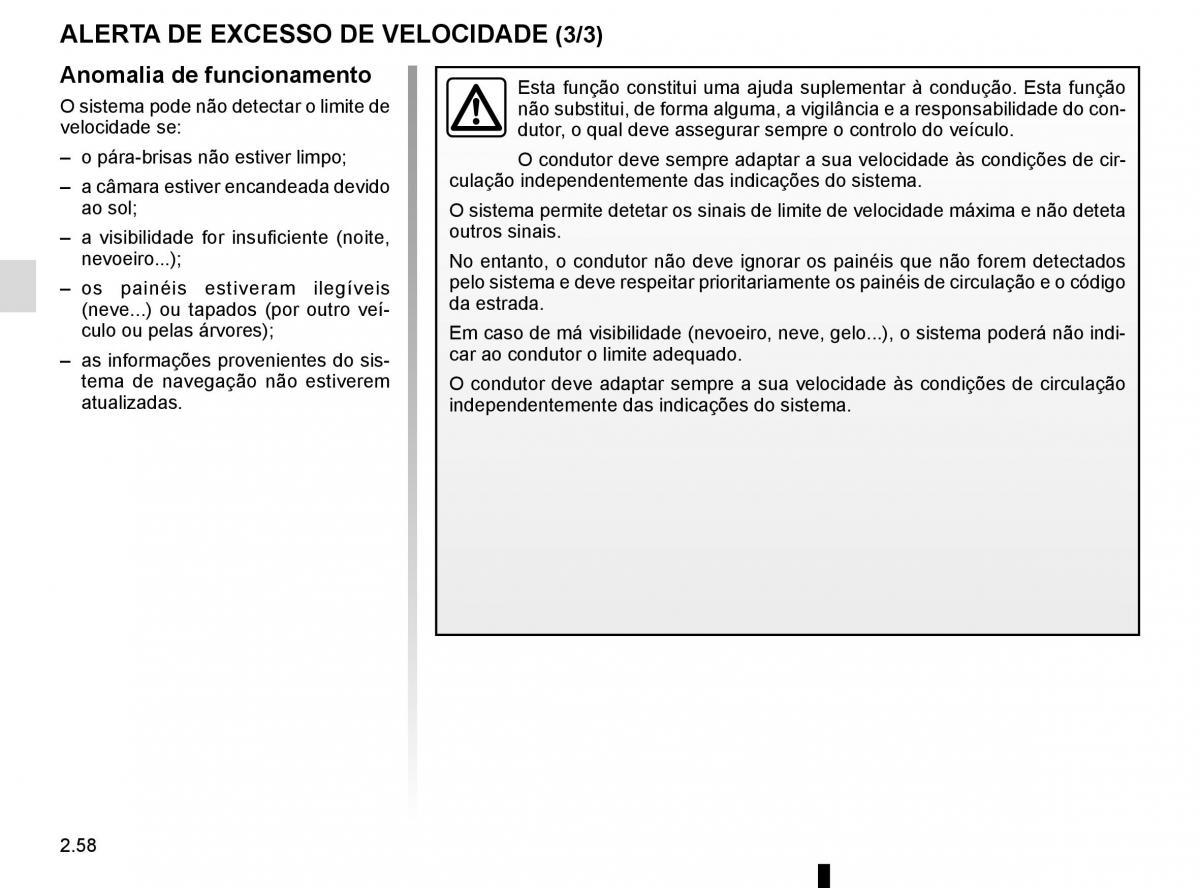 manuel du propriétaire Renault Koleos II 2 manual del propietario / page 162