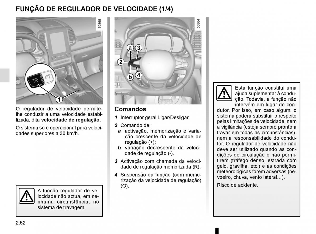 manuel du propriétaire Renault Koleos II 2 manual del propietario / page 166