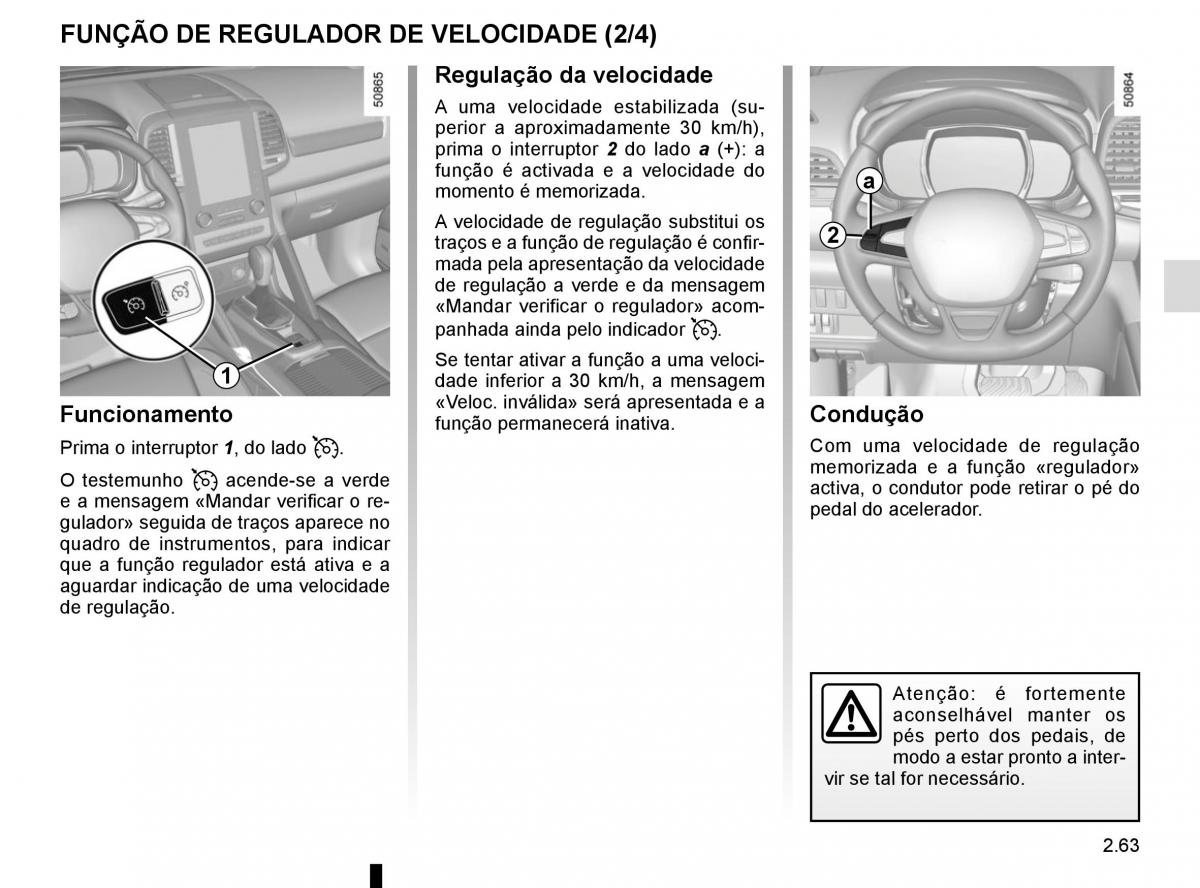 manuel du propriétaire Renault Koleos II 2 manual del propietario / page 167