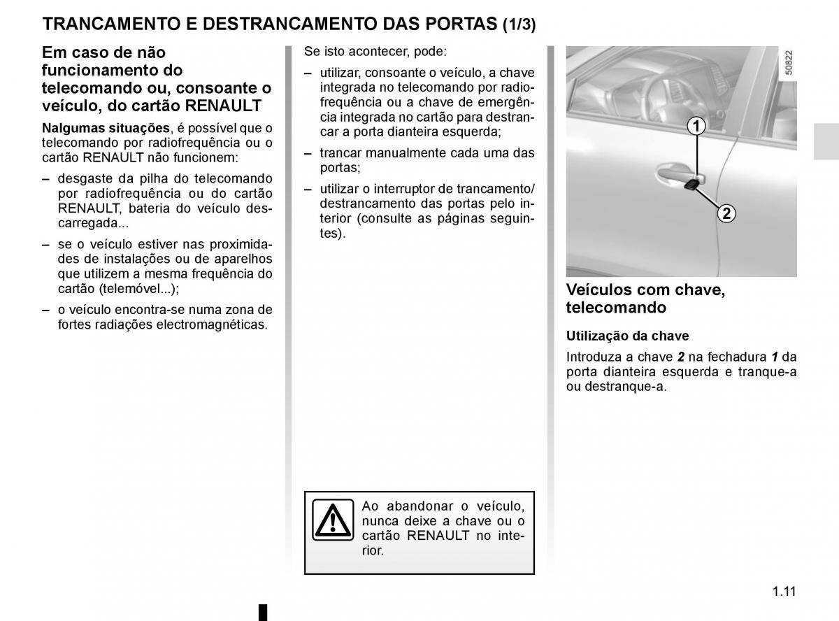 manuel du propriétaire Renault Koleos II 2 manual del propietario / page 17