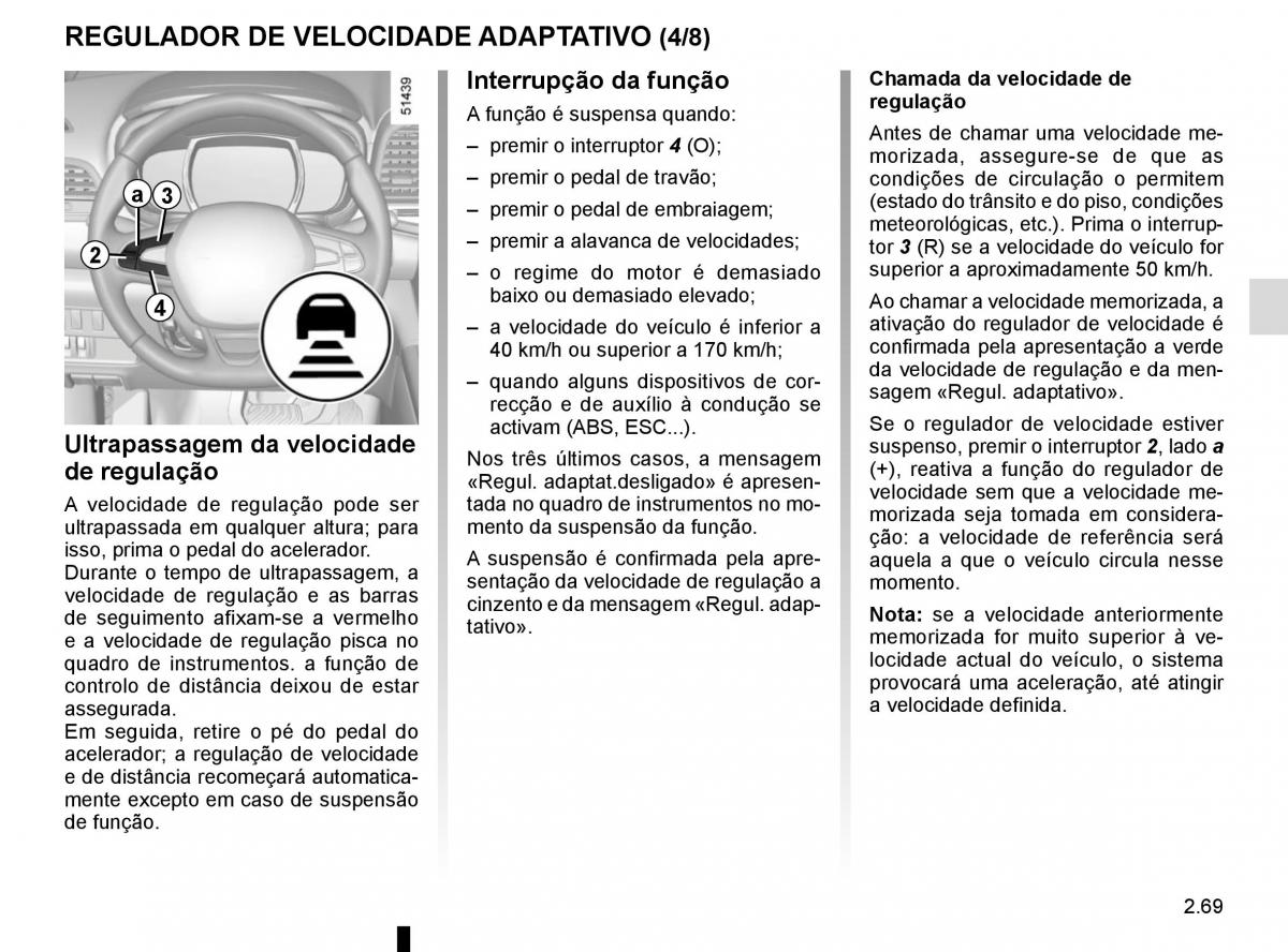 manuel du propriétaire Renault Koleos II 2 manual del propietario / page 173