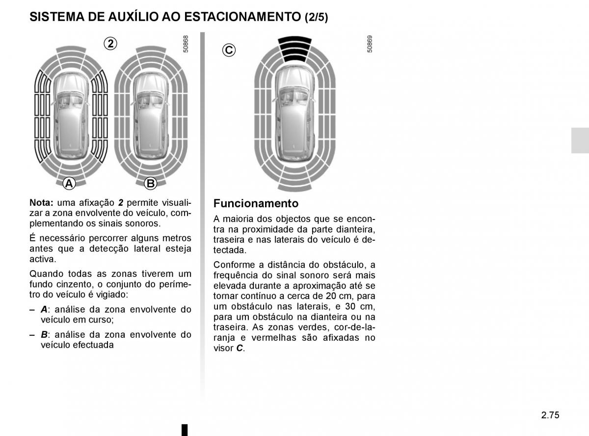 manuel du propriétaire Renault Koleos II 2 manual del propietario / page 179