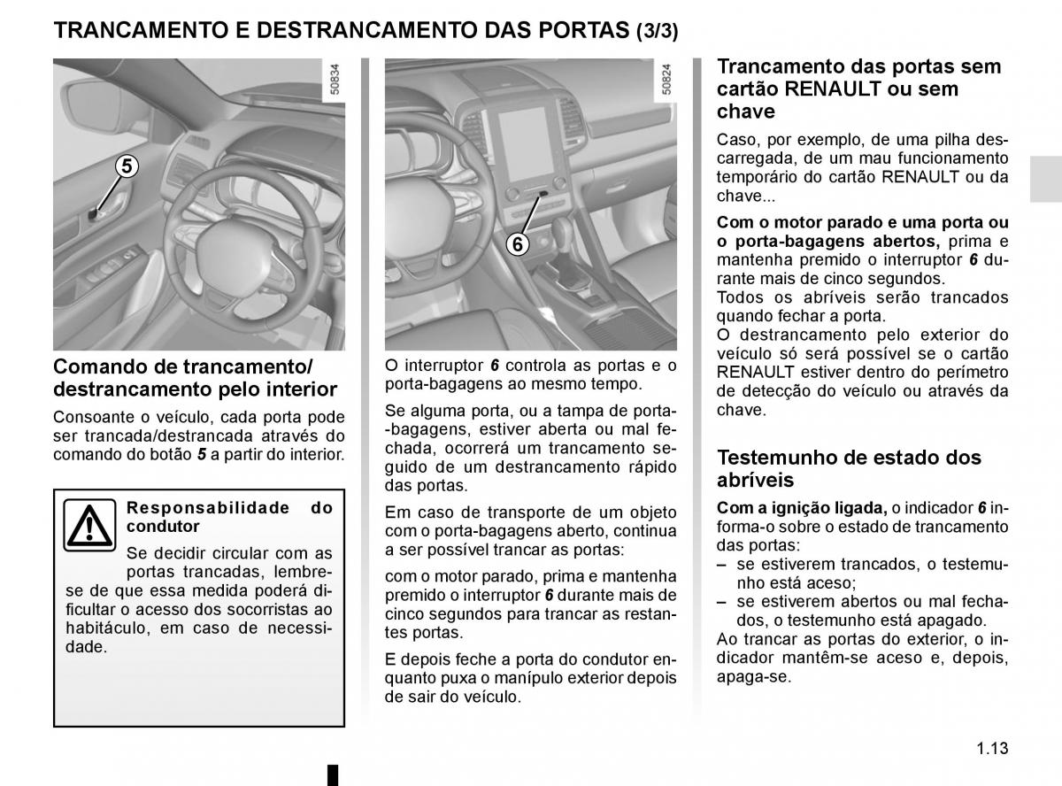 manuel du propriétaire Renault Koleos II 2 manual del propietario / page 19