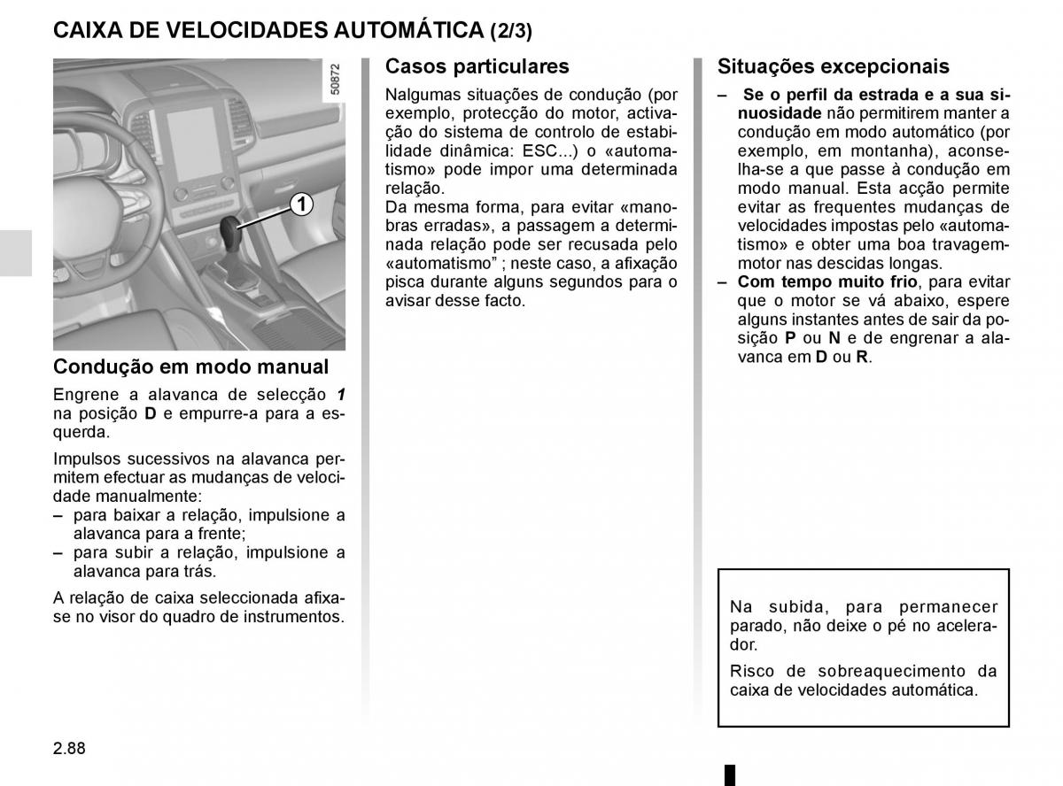 manuel du propriétaire Renault Koleos II 2 manual del propietario / page 192