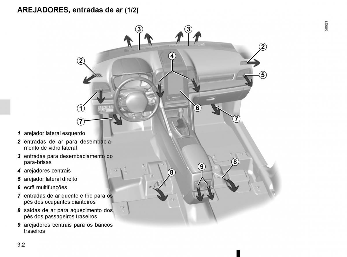 manuel du propriétaire Renault Koleos II 2 manual del propietario / page 196