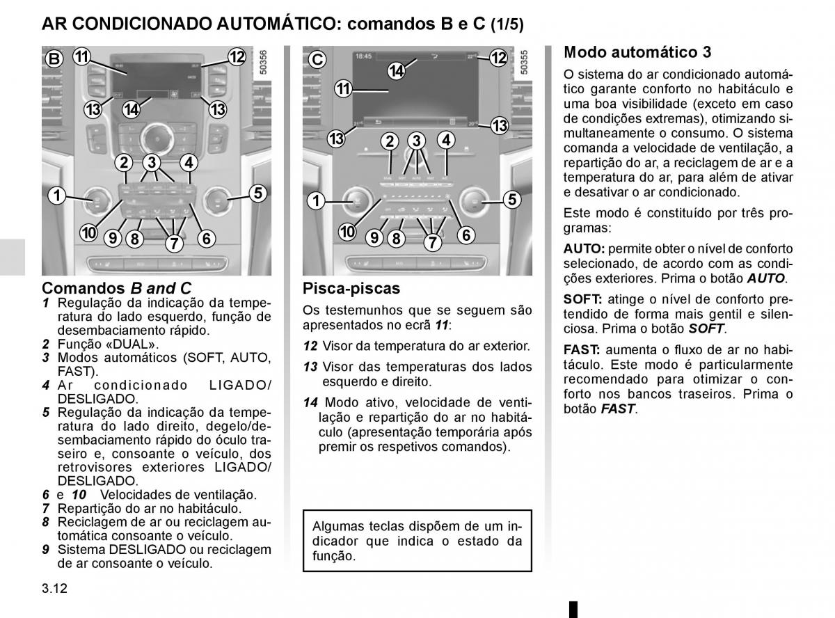 manuel du propriétaire Renault Koleos II 2 manual del propietario / page 206