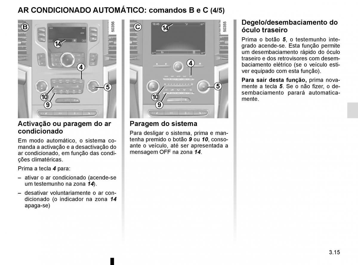 manuel du propriétaire Renault Koleos II 2 manual del propietario / page 209