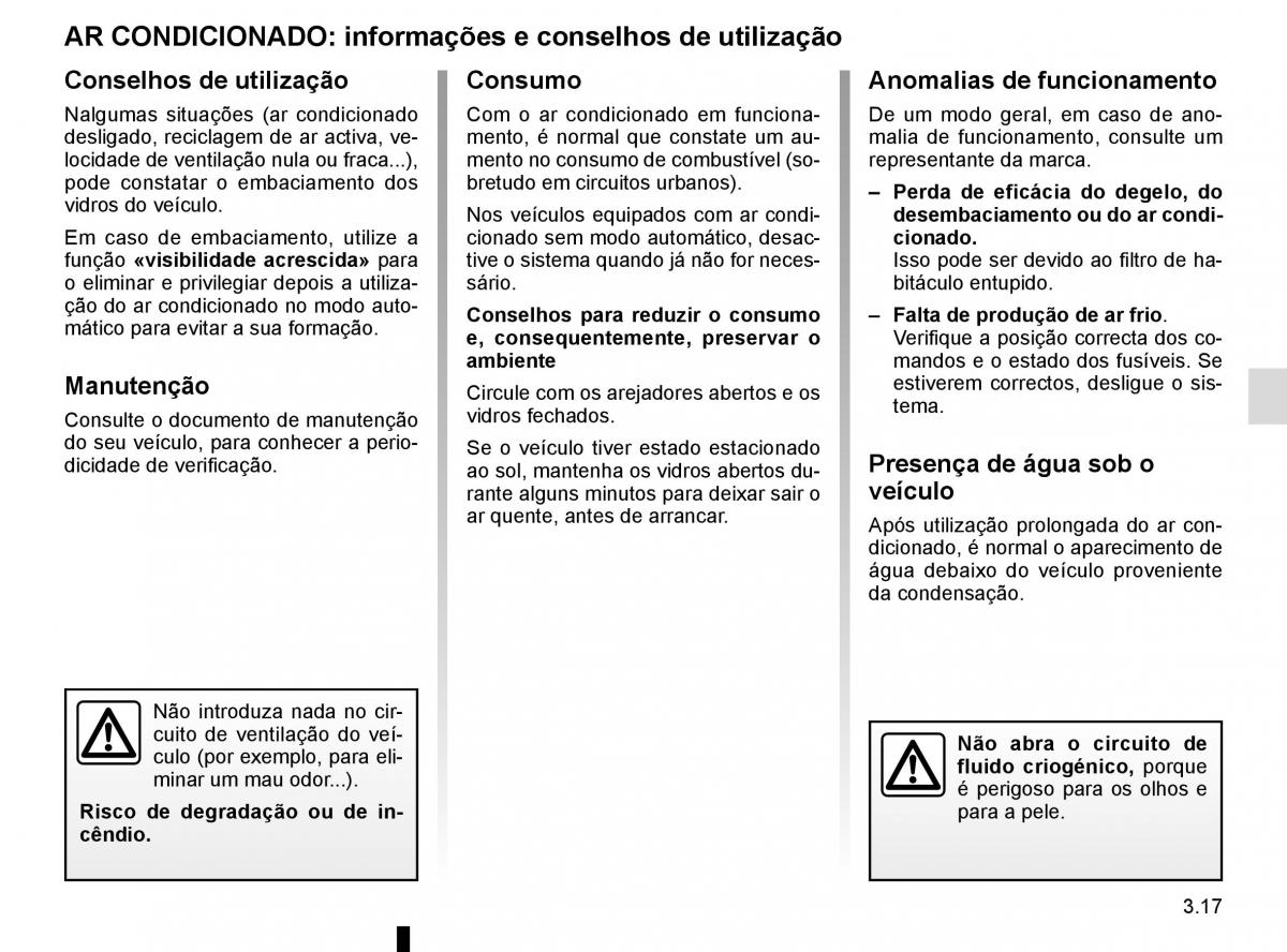 manuel du propriétaire Renault Koleos II 2 manual del propietario / page 211