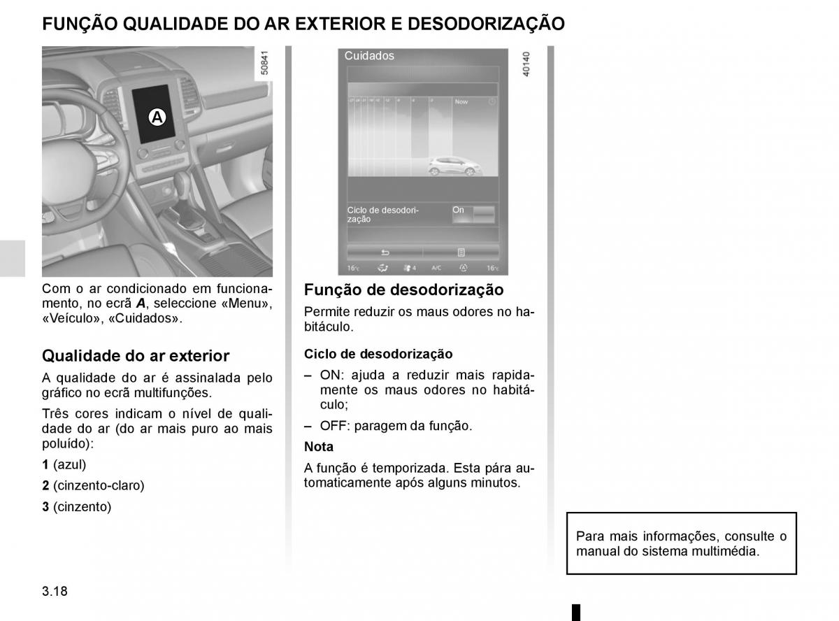 manuel du propriétaire Renault Koleos II 2 manual del propietario / page 212