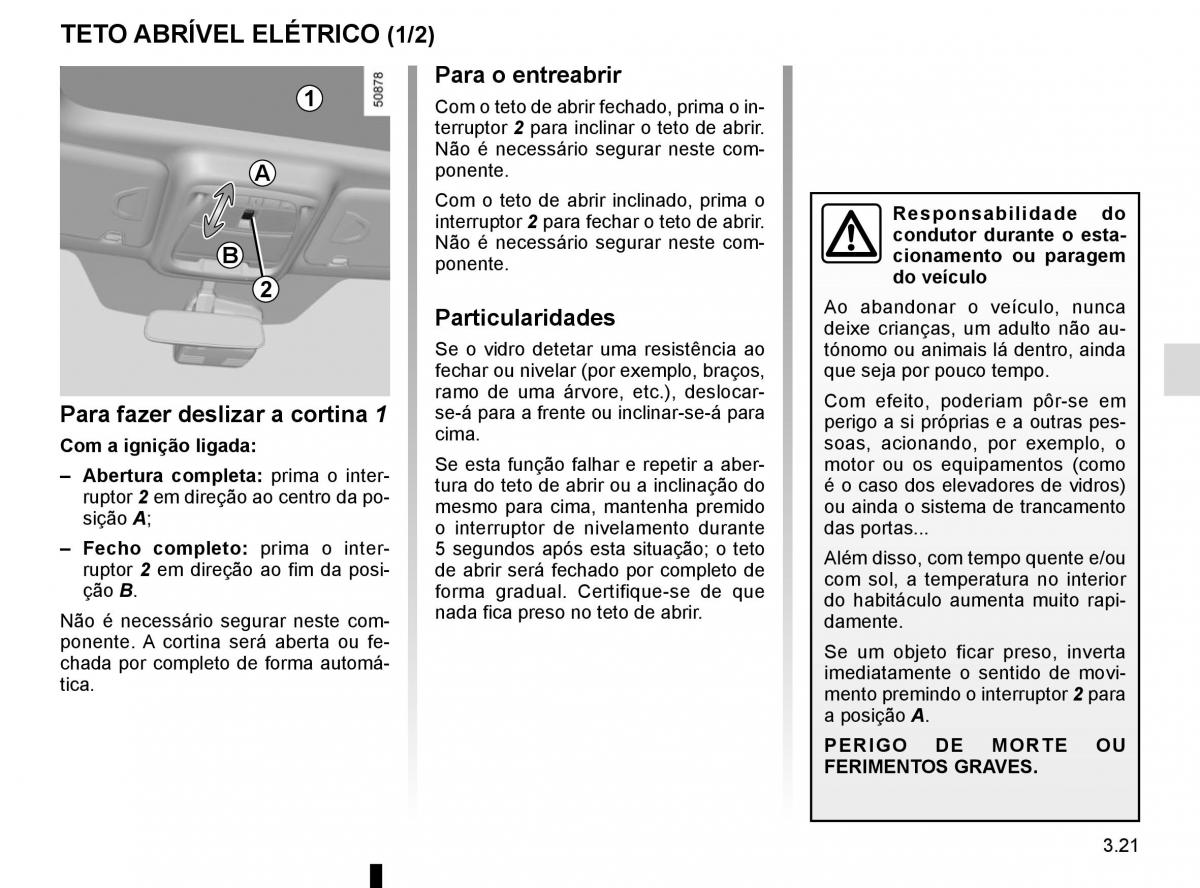 manuel du propriétaire Renault Koleos II 2 manual del propietario / page 215