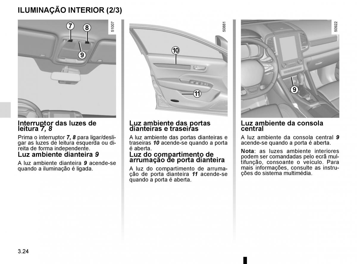 manuel du propriétaire Renault Koleos II 2 manual del propietario / page 218