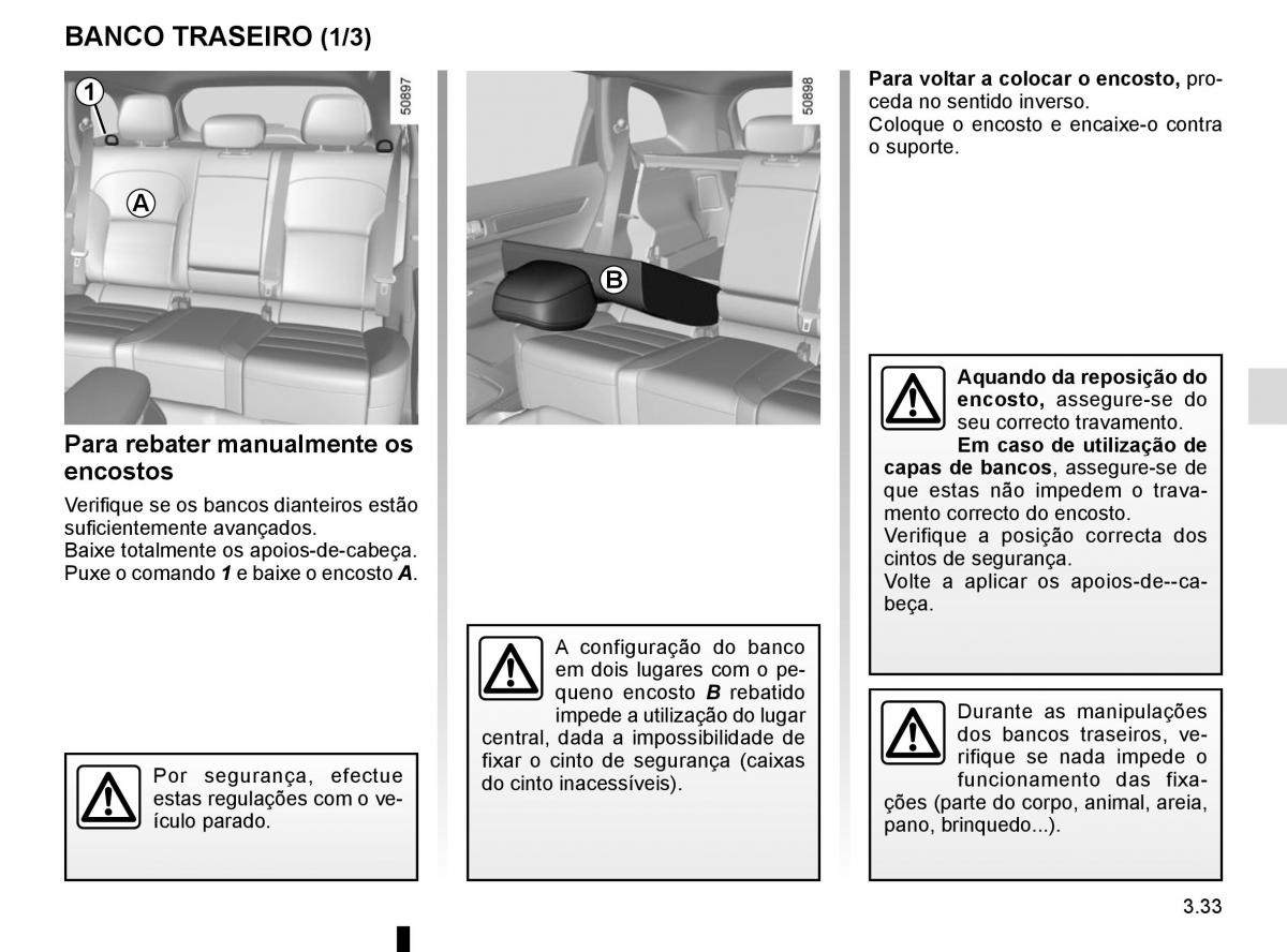 manuel du propriétaire Renault Koleos II 2 manual del propietario / page 227