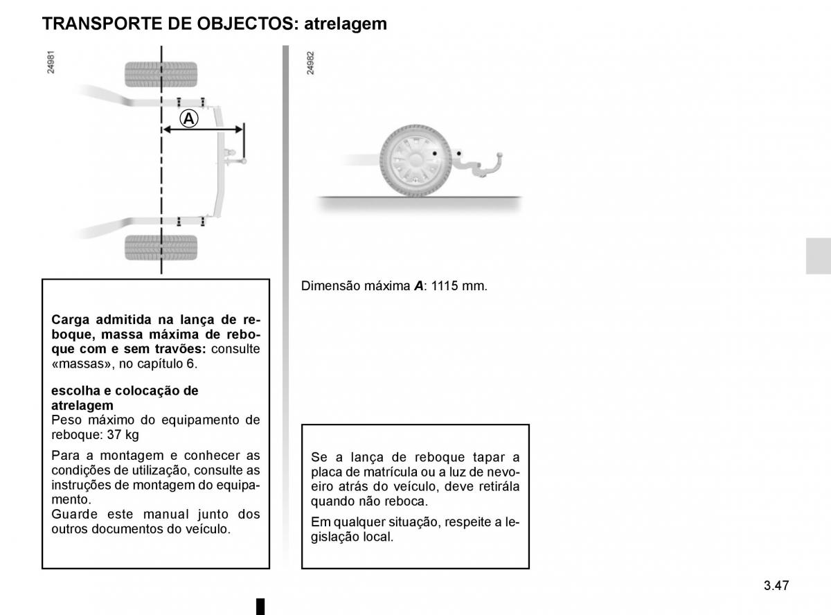 manuel du propriétaire Renault Koleos II 2 manual del propietario / page 241