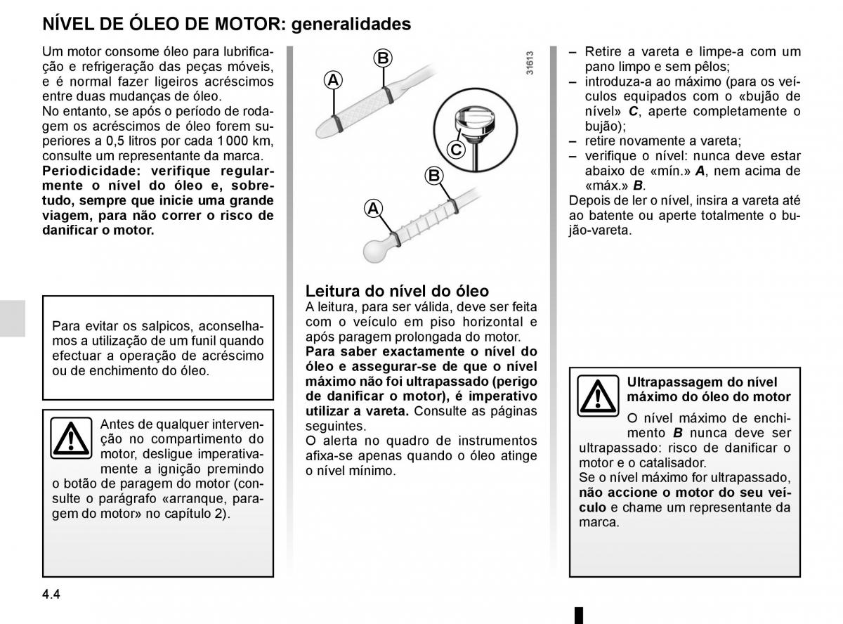 manuel du propriétaire Renault Koleos II 2 manual del propietario / page 248