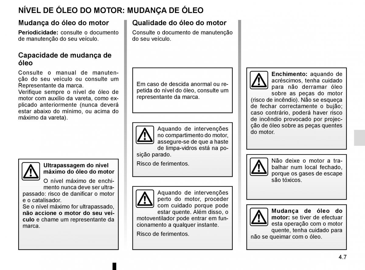 manuel du propriétaire Renault Koleos II 2 manual del propietario / page 251