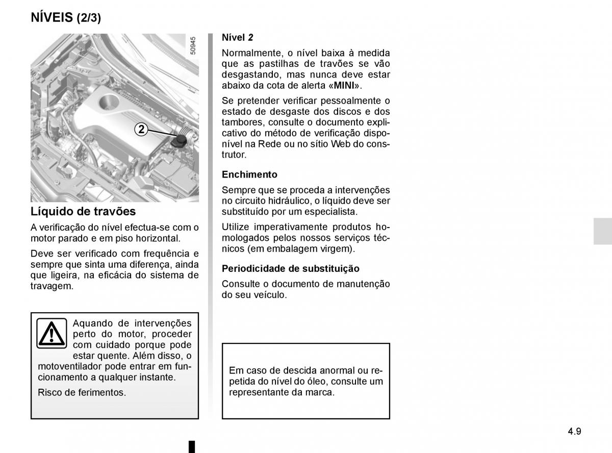 manuel du propriétaire Renault Koleos II 2 manual del propietario / page 253