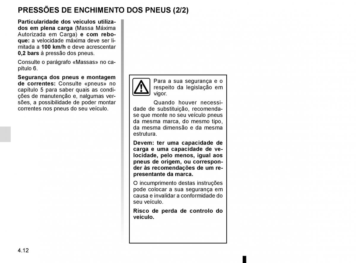 manuel du propriétaire Renault Koleos II 2 manual del propietario / page 256