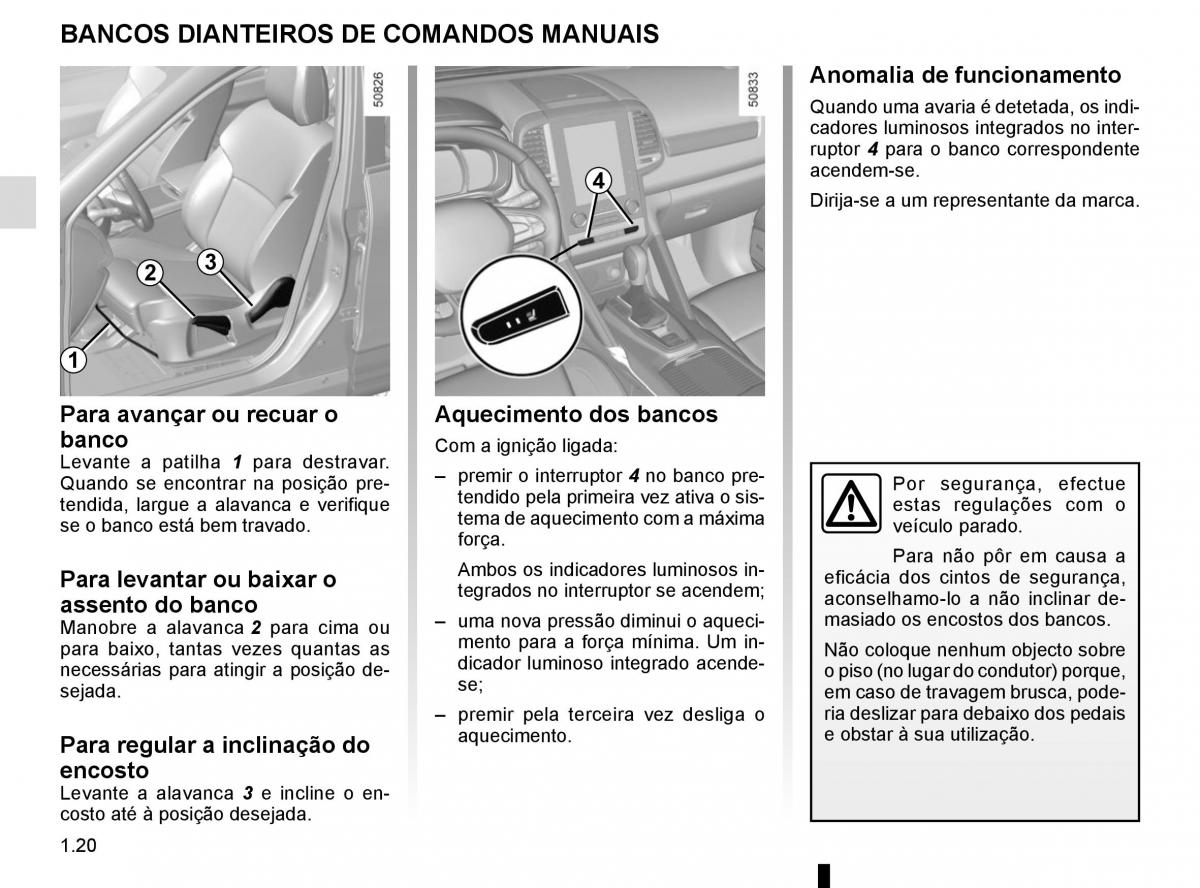 manuel du propriétaire Renault Koleos II 2 manual del propietario / page 26