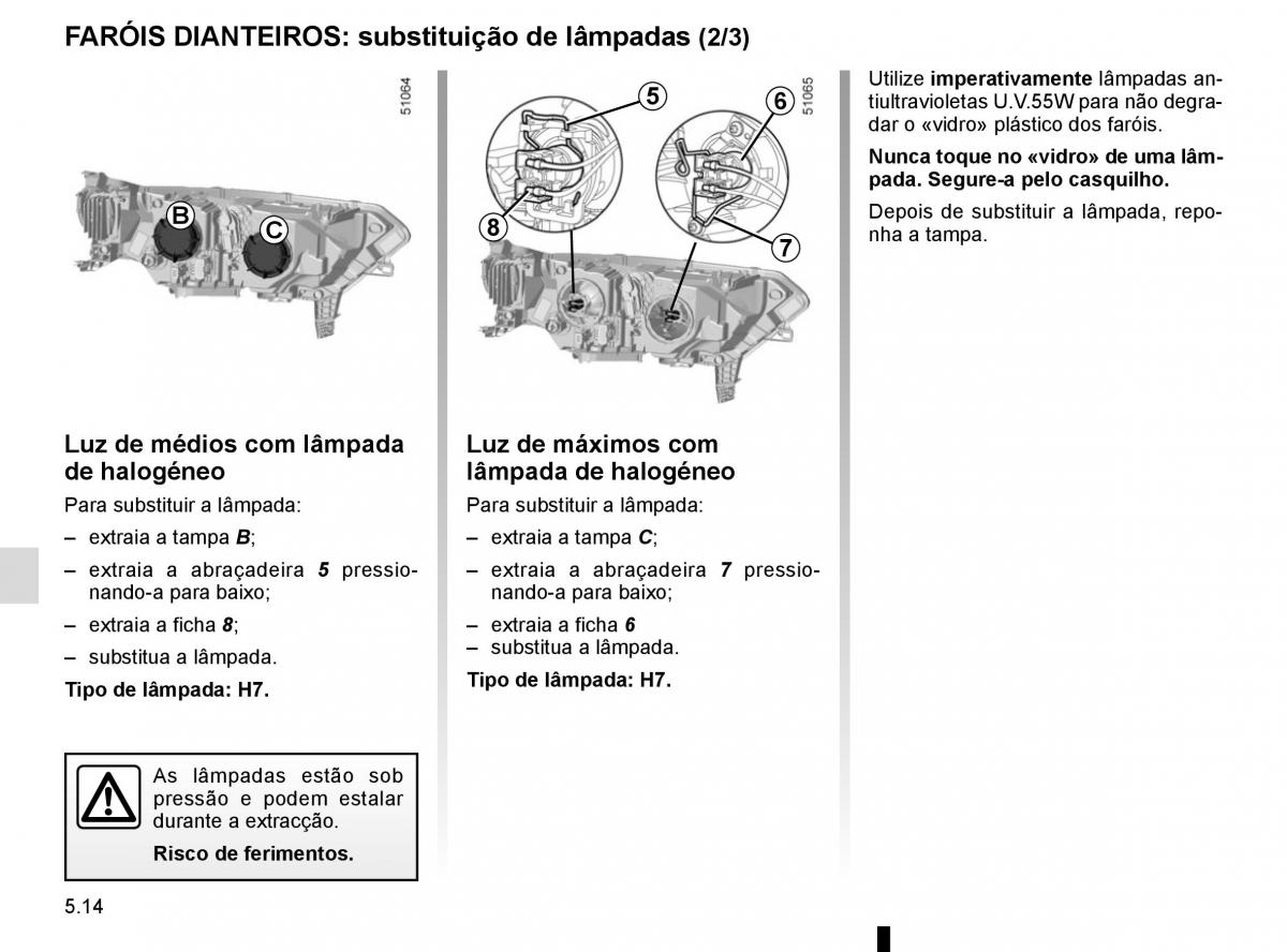 manuel du propriétaire Renault Koleos II 2 manual del propietario / page 276