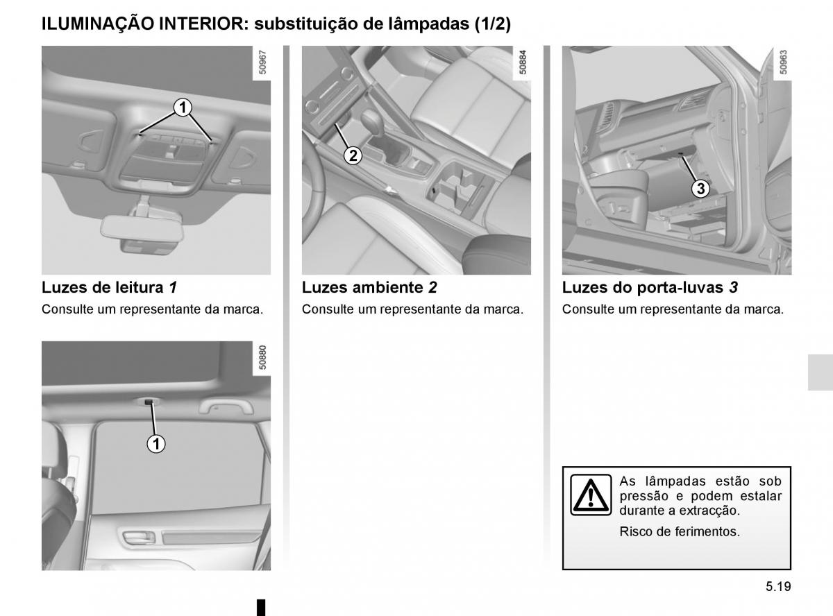 manuel du propriétaire Renault Koleos II 2 manual del propietario / page 281