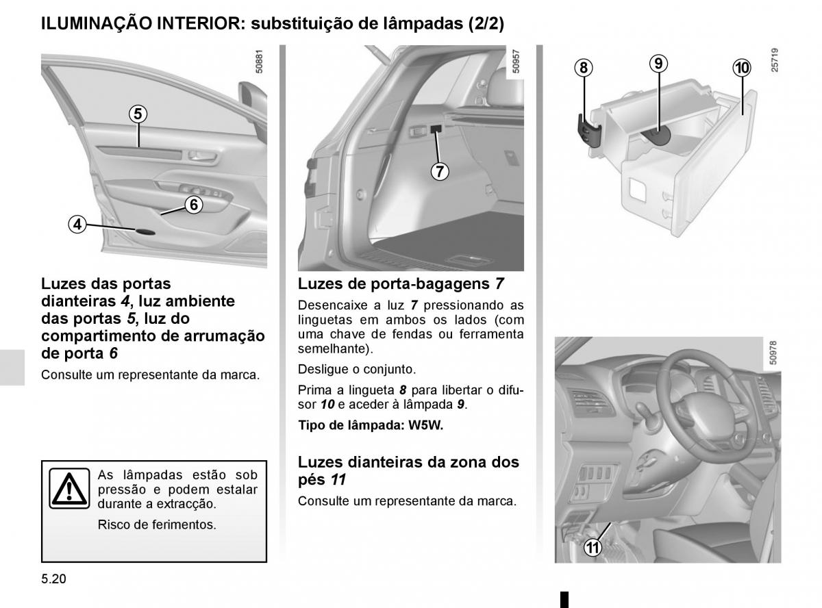 manuel du propriétaire Renault Koleos II 2 manual del propietario / page 282