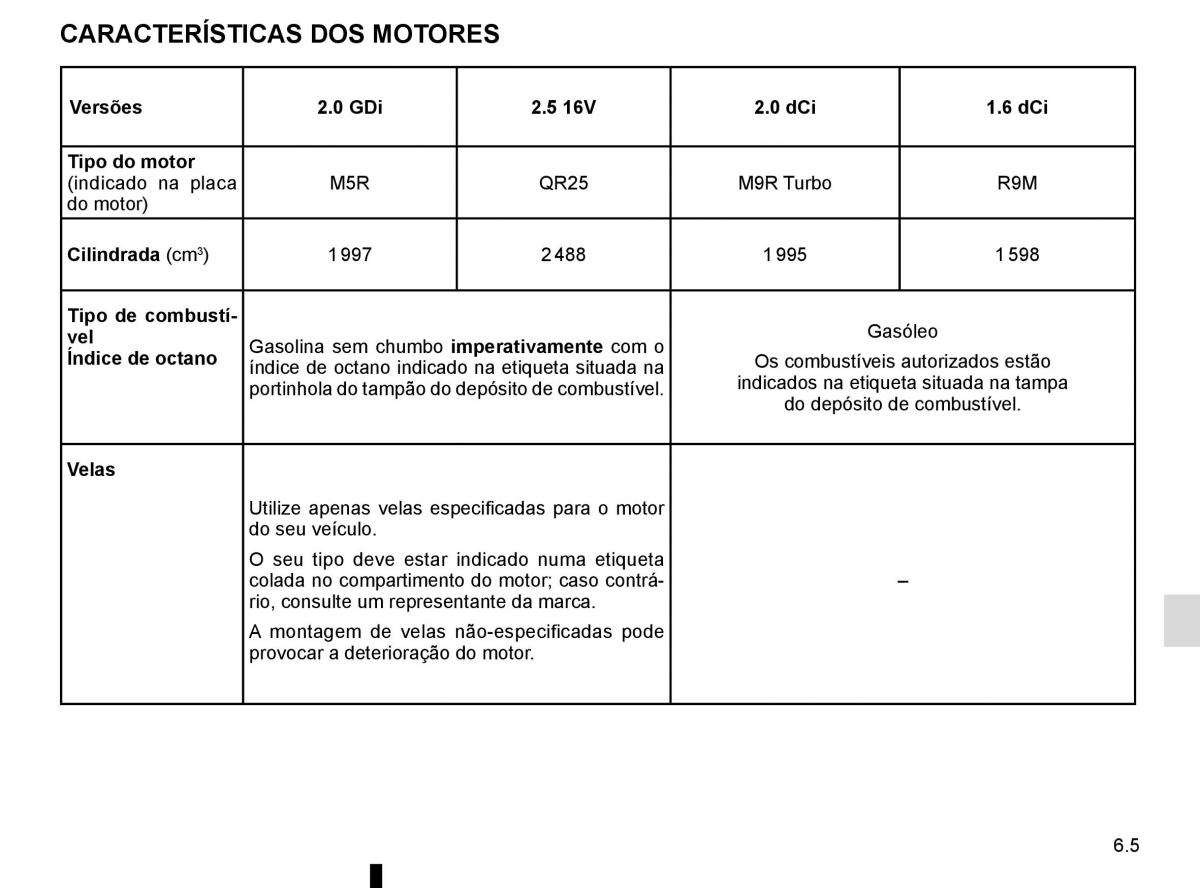 manuel du propriétaire Renault Koleos II 2 manual del propietario / page 309