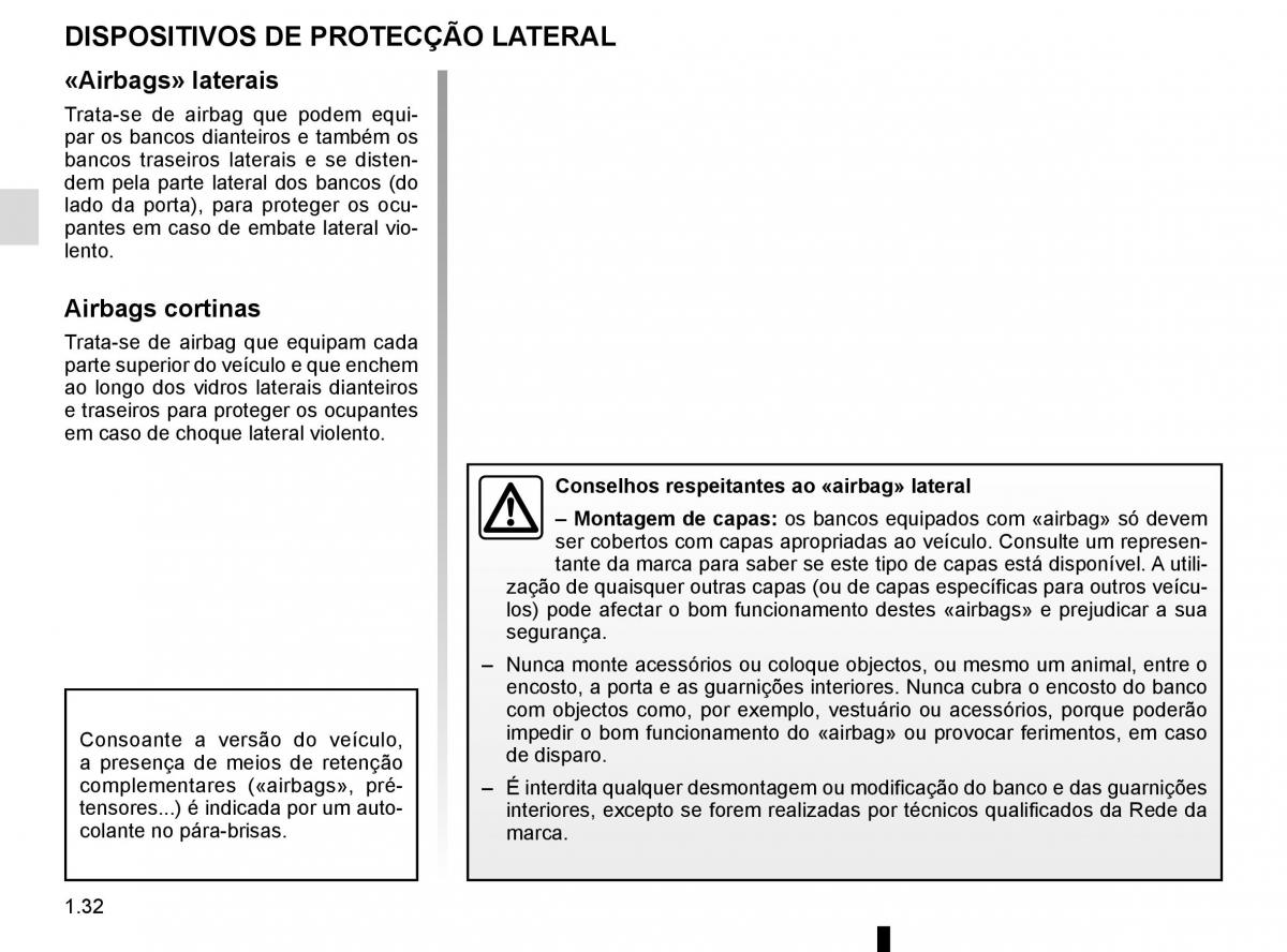 manuel du propriétaire Renault Koleos II 2 manual del propietario / page 38