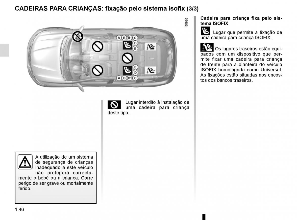 manuel du propriétaire Renault Koleos II 2 manual del propietario / page 52