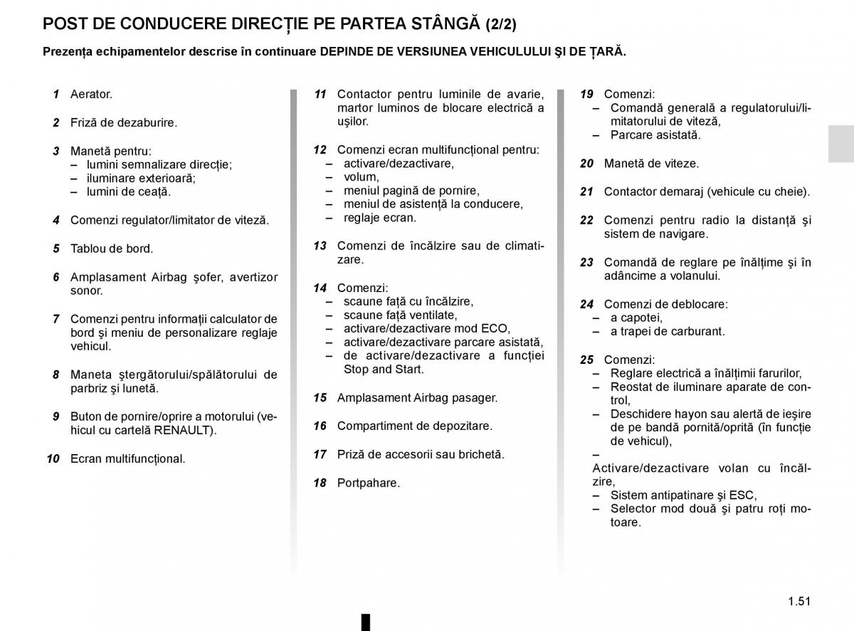 Bedienungsanleitung Renault Koleos II 2 manualul proprietarului / page 57