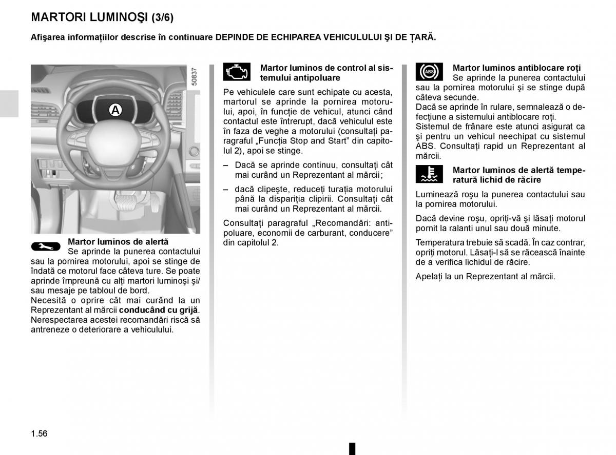 Bedienungsanleitung Renault Koleos II 2 manualul proprietarului / page 62