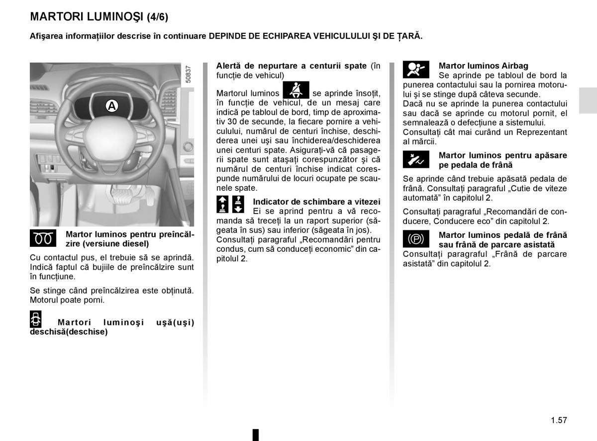 Bedienungsanleitung Renault Koleos II 2 manualul proprietarului / page 63