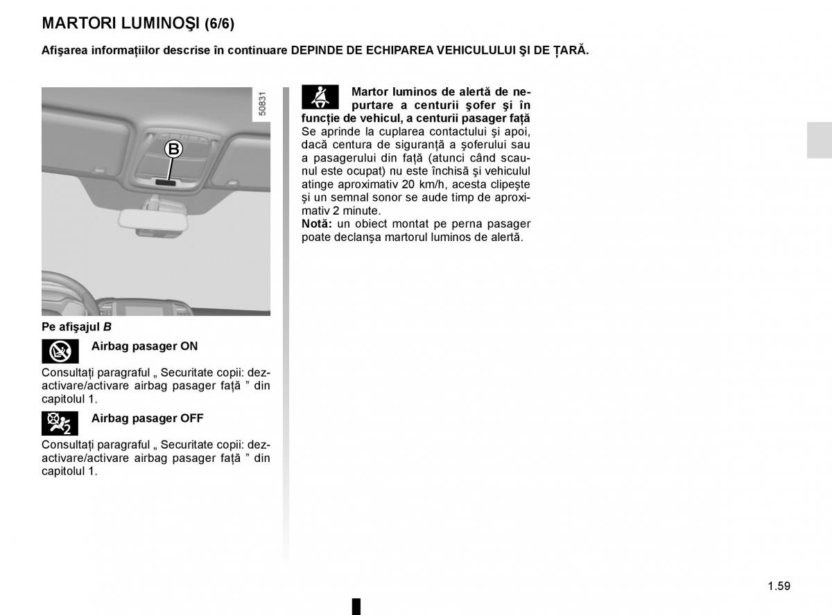 Bedienungsanleitung Renault Koleos II 2 manualul proprietarului / page 65