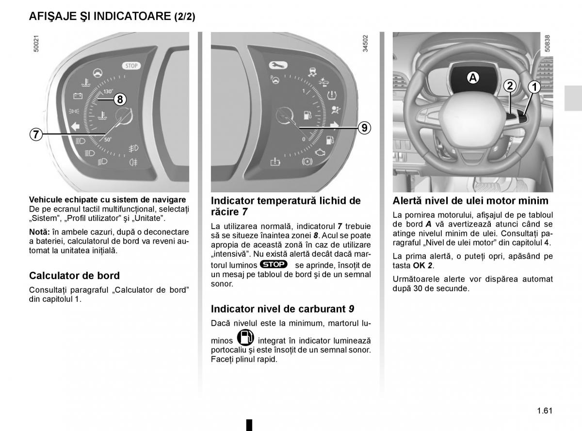 Bedienungsanleitung Renault Koleos II 2 manualul proprietarului / page 67