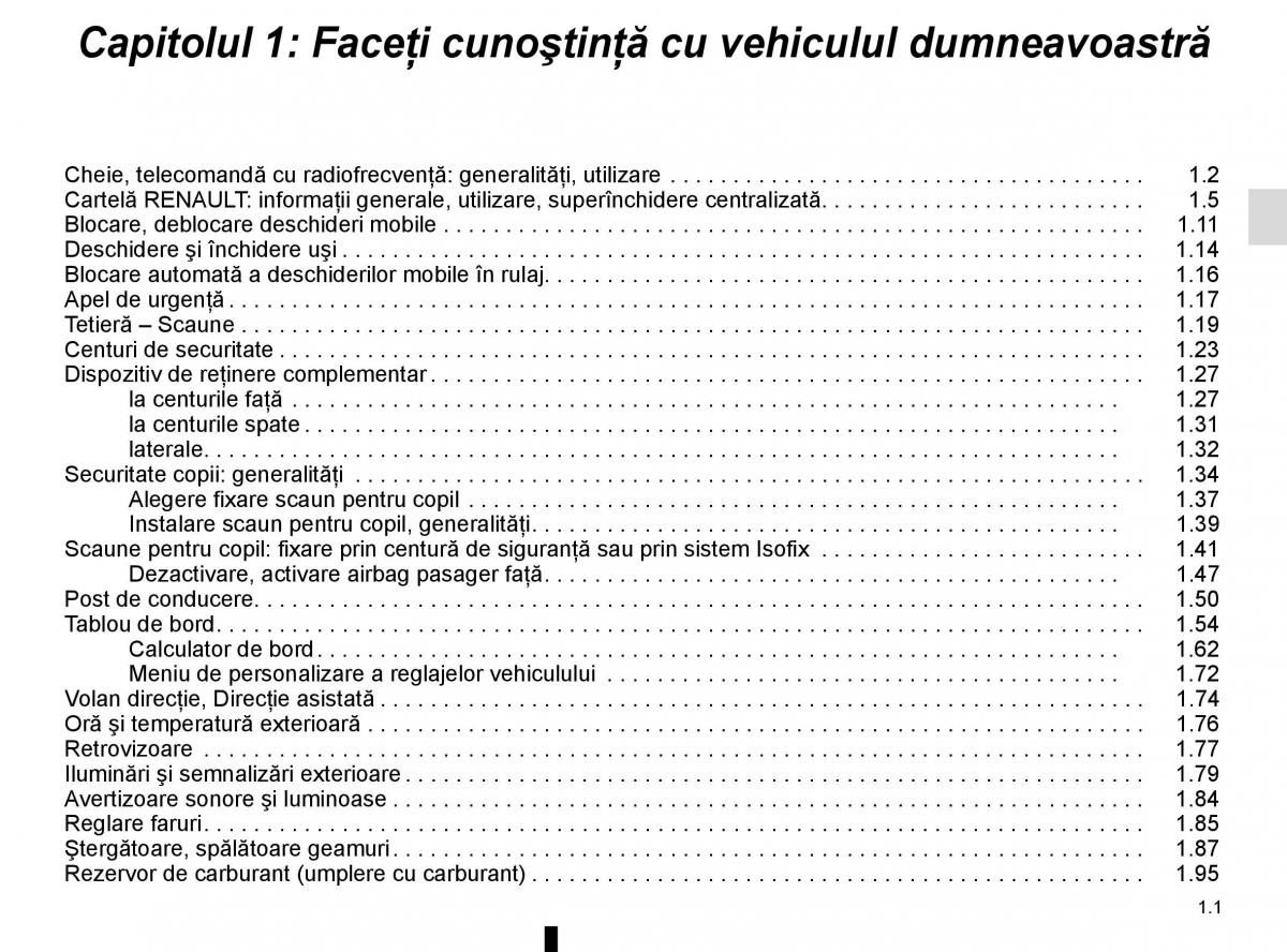 Renault Koleos II 2 manualul proprietarului / page 7