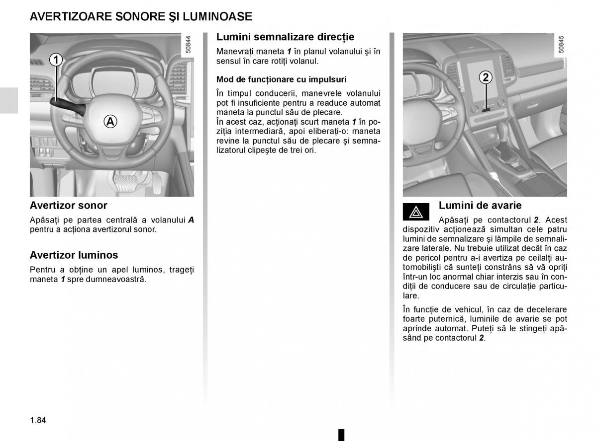 Bedienungsanleitung Renault Koleos II 2 manualul proprietarului / page 90