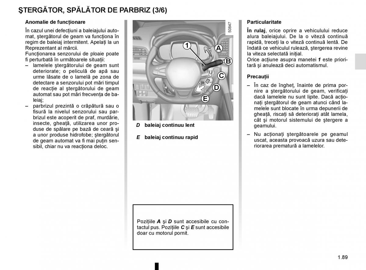 Bedienungsanleitung Renault Koleos II 2 manualul proprietarului / page 95